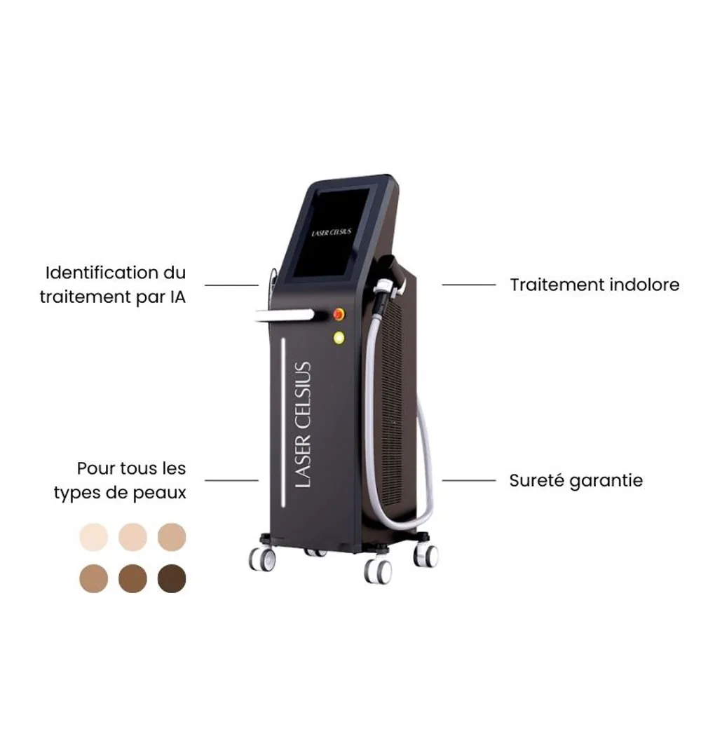 Laser Celsius 4D et son paramétrage assisté par intelligence artificielle, Clinique Churchill